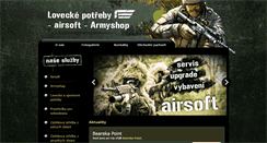 Desktop Screenshot of airsoftworld.cz